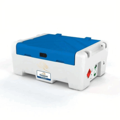 Zbiornik Mobilny Kingspan BlueTruckMaster® AdBlue 200 l z manualnym nalewakiem niski profil