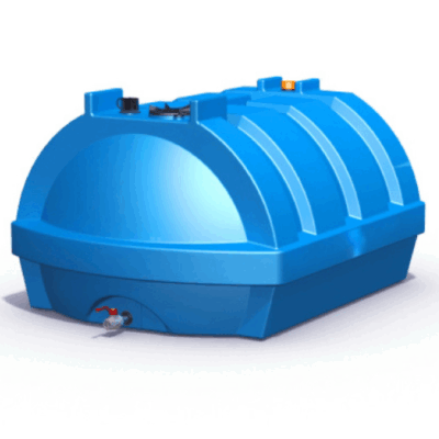 Zbiornik na wodę pitną 1200l bateryjny niski profil