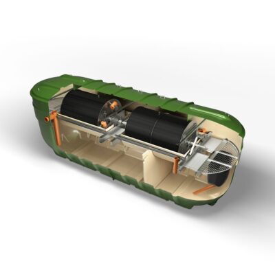 Komercyjna oczyszczalnia ścieków BioDisc BC-BN 18-300 RLM