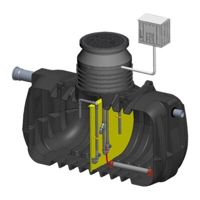 Przydomowa oczyszczalnia ścieków JFC AQUACLEAN dla 6-7 osób