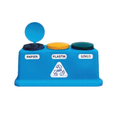 Pojemnik do selektywnej zbiórki odpadów JFC Trojak Standard