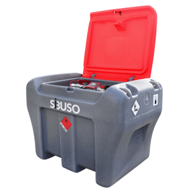 Zbiornik mobilny na olej napędowy Sibuso CM Basic 450 z licznikiem