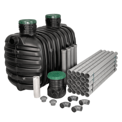 Oczyszczalnia ekologiczna Graf Epureco6 dla 6 osób z drenażem rozsączającym