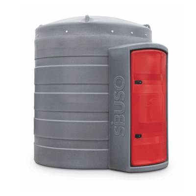 Zbiornik dwupłaszczowy na olej napędowy SIBUSO NVCL 5000l z linią napełniającą