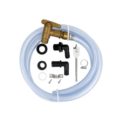 Zestaw do odprowadzania wody ze zbiornika ¾" Garantia