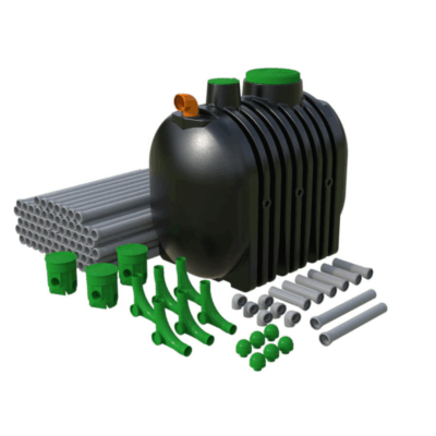 Osadnik gnilny Marseplast WATER³ 5,0 z zestawem drenażowym